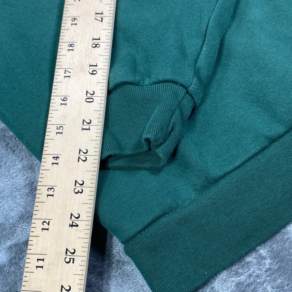 Hollister x Disney Mickey Mouse Pullover Sweatshirt Sweater Small Green Fleece - Picture 9 of 11